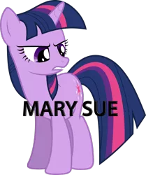 Size: 1280x1530 | Tagged: safe, artist:hawk9mm, banned from derpibooru, deleted from derpibooru, derpibooru import, twilight sparkle, angry, caption, mary sue, opinion, solo, text, vector