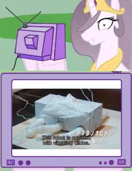 Size: 539x700 | Tagged: suggestive, banned from derpibooru, deleted from derpibooru, derpibooru import, princess celestia, robot, princess molestia, dildo, exploitable meme, japanese, meme, obligatory pony, sex toy, tv meme