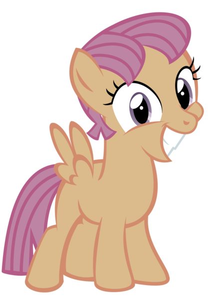 Size: 2900x3926 | Tagged: safe, artist:kuren247, banned from derpibooru, deleted from derpibooru, derpibooru import, scootaloo, the cutie map, alternate hairstyle, equalized, solo, vector