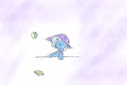 Size: 1280x853 | Tagged: safe, artist:bakasan, banned from derpibooru, deleted from derpibooru, derpibooru import, trixie, pony, unicorn, the little magician, female, filly, magic, mare, younger