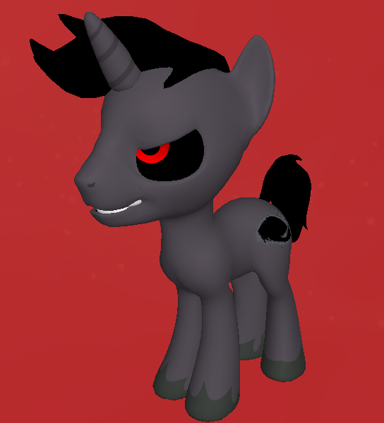 Size: 544x600 | Tagged: safe, banned from derpibooru, deleted from derpibooru, derpibooru import, unicorn, pony creator, 3d, 3d pony creator, black hair, black hole, cutie mark, dark magic, dark side, evil, evil grin, grin, magic, male, pony creator 3d, ponylumen, red eyes, smiling, stallion, unshorn fetlocks, warlock