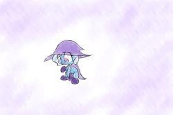 Size: 1280x853 | Tagged: safe, artist:bakasan, banned from derpibooru, deleted from derpibooru, derpibooru import, trixie, pony, unicorn, the little magician, animated, clothes, female, mare, socks