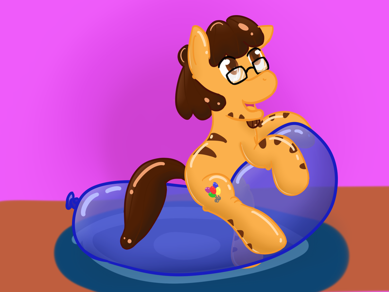 Size: 1400x1050 | Tagged: safe, artist:ponballoon, banned from derpibooru, deleted from derpibooru, derpibooru import, oc, oc:einsman, unofficial characters only, inflatable pony, balloon, balloon fetish, fetish, inflatable, poger, pool toy