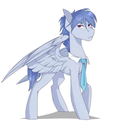 Size: 1280x1311 | Tagged: safe, artist:harmoniousrain, banned from derpibooru, deleted from derpibooru, derpibooru import, oc, oc:lnp, unofficial characters only, pegasus, pony, colored, male, necktie, simple background, solo, transparent background