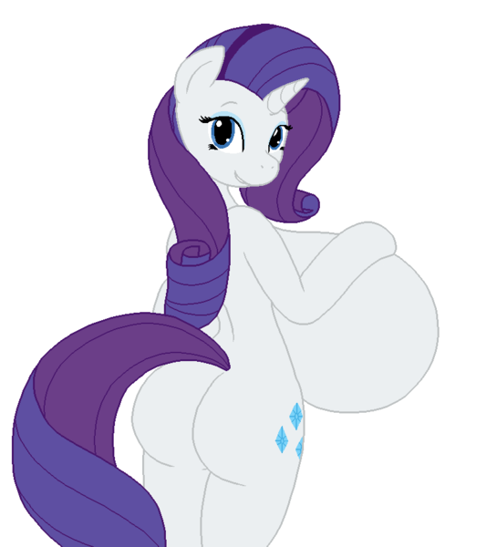 Size: 800x880 | Tagged: questionable, artist:allrights, artist:speedbumpv-drop, banned from derpibooru, deleted from derpibooru, derpibooru import, rarity, anthro, arm hooves, big breasts, breasts, busty rarity, female, huge breasts, impossibly large breasts, solo