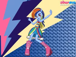 Size: 800x600 | Tagged: safe, banned from derpibooru, deleted from derpibooru, derpibooru import, rainbow dash, equestria girls, the best night ever, clothes, dress, gala dress, grand galloping gala, starsue