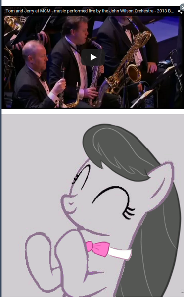 Size: 544x878 | Tagged: safe, banned from derpibooru, deleted from derpibooru, derpibooru import, octavia melody, meme, music, obligatory pony, orchestra, tumblr