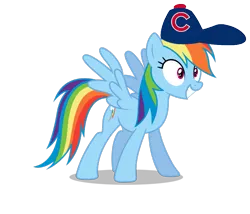Size: 801x687 | Tagged: safe, banned from derpibooru, deleted from derpibooru, derpibooru import, rainbow dash, chicago cubs