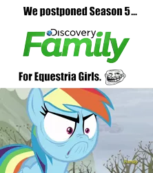 Size: 2700x3038 | Tagged: safe, banned from derpibooru, deleted from derpibooru, derpibooru import, rainbow dash, angry, discovery family, do i look angry, drama bait, meme, trollface