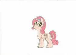 Size: 2338x1700 | Tagged: safe, artist:laurelcrown, banned from derpibooru, deleted from derpibooru, derpibooru import, pegasus, female, filly, solo, traditional art