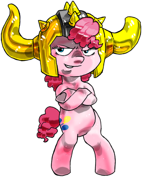 Size: 600x747 | Tagged: safe, artist:davide76, banned from derpibooru, deleted from derpibooru, derpibooru import, pinkie pie, crossover, saint seiya, solo