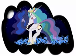 Size: 1024x755 | Tagged: safe, artist:shadowfoxnjp, banned from derpibooru, deleted from derpibooru, derpibooru import, princess celestia, princess luna, conjoined, eyes closed, frown, fused, fusion, le gasp, magic fail, multiple heads, poison joke, shocked, smiling, two heads, wat, we have become one, wide eyes, wtf