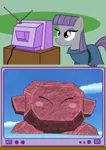 Size: 507x720 | Tagged: safe, banned from derpibooru, deleted from derpibooru, derpibooru import, maud pie, exploitable meme, hoshi no kaabii, kirby, kirby right back at ya, meme, obligatory pony, tv meme