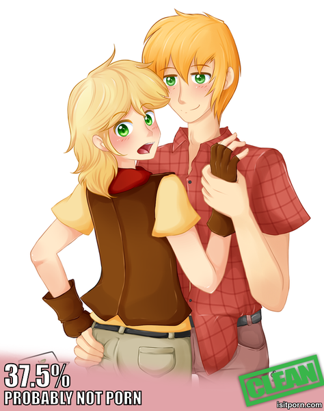 Size: 632x800 | Tagged: questionable, artist:exceru-karina, banned from derpibooru, deleted from derpibooru, derpibooru import, big macintosh, braeburn, human, applecest, bishonen, braemac, caption, exploitable meme, gay, humanized, image macro, imminent incest, incest, male, meme, not porn, shipping, text