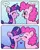 Size: 500x626 | Tagged: safe, artist:cuteosphere, banned from derpibooru, deleted from derpibooru, derpibooru import, pinkie pie, twilight sparkle, comic, female, image, kissing, lesbian, png, shipping, twinkie