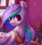 Size: 500x535 | Tagged: safe, artist:penpale-heart, princess celestia, alicorn, pony, bust, crown, female, jewelry, looking at you, mare, peytral, regalia, solo