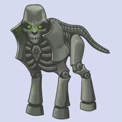 Size: 645x645 | Tagged: safe, ponified, necron, pony, crossover, warhammer (game), warhammer 40k