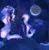Size: 1442x1482 | Tagged: safe, artist:clefficia, princess luna, alicorn, pony, cloud, crescent moon, crying, female, looking at you, mare, moon, night, solo