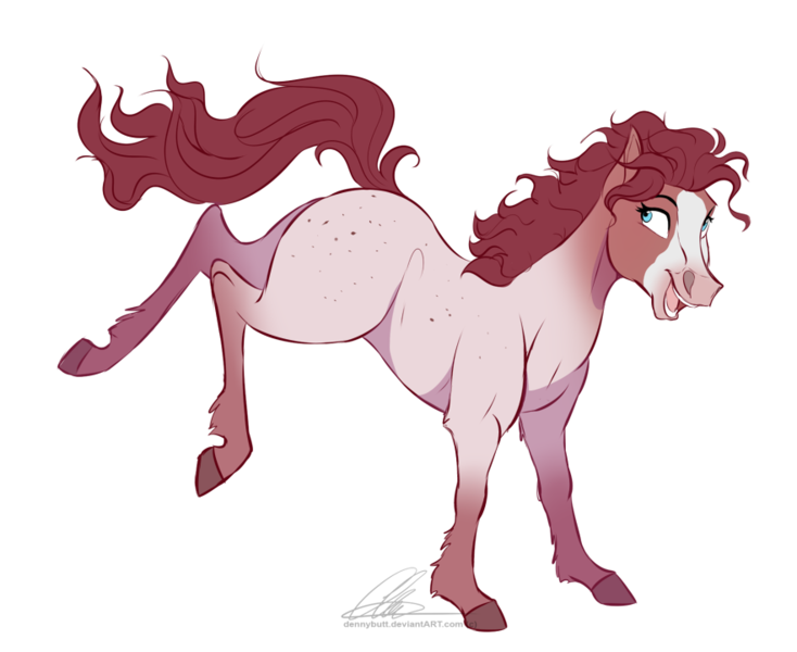 Size: 882x721 | Tagged: safe, artist:dvixie, banned from derpibooru, deleted from derpibooru, derpibooru import, pinkie pie, horse, alternate color palette, alternate design, bucking, coat markings, hoers, horses doing horse things, natural fur color, natural hair color, realistic, realistic anatomy, realistic horse legs, simple background, solo, species swap, transparent background