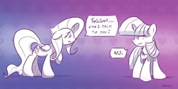 Size: 1280x640 | Tagged: safe, artist:dilarus, banned from derpibooru, deleted from derpibooru, derpibooru import, fluttershy, twilight sparkle, twilight sparkle (alicorn), alicorn, pony, meet-the-pones, abuse, female, flutterbuse, mare, twibitch sparkle