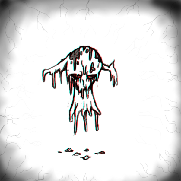 Size: 1500x1500 | Tagged: grimdark, artist:sand-filled-scarecrow, banned from derpibooru, deleted from derpibooru, derpibooru import, edgy, melting, red eyes, solo, surreal, vein