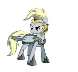 Size: 1280x1189 | Tagged: safe, artist:lopoddity, banned from derpibooru, deleted from derpibooru, derpibooru import, derpy hooves, pegasus, pony, armor, epic derpy, female, general derpy, guard, guardsmare, mare, royal guard, solo