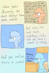 Size: 900x1350 | Tagged: safe, artist:dogstomp, artist:input-command, banned from derpibooru, deleted from derpibooru, derpibooru import, anxiety, comic, comic diary, daily comic, motivational