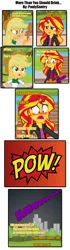 Size: 872x3107 | Tagged: safe, artist:paulysentry, banned from derpibooru, deleted from derpibooru, derpibooru import, applejack, spike, sunset shimmer, equestria girls, abuse, comic, drunk, drunker shimmer, spikeabuse