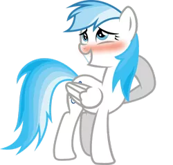 Size: 900x860 | Tagged: safe, artist:paulysentry, banned from derpibooru, deleted from derpibooru, derpibooru import, oc, oc:lesa castle, unofficial characters only, pegasus, pony, blushing, simple background, solo, transparent background