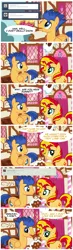 Size: 1963x6698 | Tagged: safe, artist:paulysentry, banned from derpibooru, deleted from derpibooru, derpibooru import, flash sentry, sunset shimmer, pony, ask flash sentry, ask, comic, image, png, sugarcube corner, tumblr