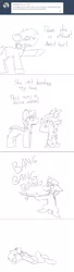 Size: 900x3285 | Tagged: safe, artist:ask-folly, artist:input-command, banned from derpibooru, deleted from derpibooru, derpibooru import, oc, oc:flashbang, oc:folly, unofficial characters only, deer, pony, reindeer, comic, dark comedy, dead, death, gun, overreaction, police, police brutality, weapon, x eyes