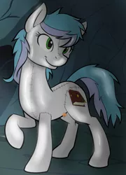 Size: 583x810 | Tagged: safe, artist:acesential, artist:kaidandelrose, banned from derpibooru, deleted from derpibooru, derpibooru import, oc, oc:spectra, unofficial characters only, balloon pony, inflatable pony, pony, inanimate tf, inflatable, solo, story in the source, story included, transformation