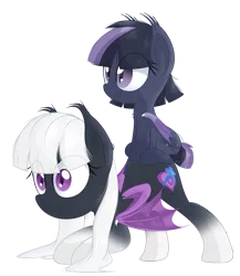 Size: 3141x3621 | Tagged: safe, artist:vito, banned from derpibooru, deleted from derpibooru, derpibooru import, oc, oc:love bites, oc:toxic heart, unofficial characters only, bat pony, pony, duo, femboy, male