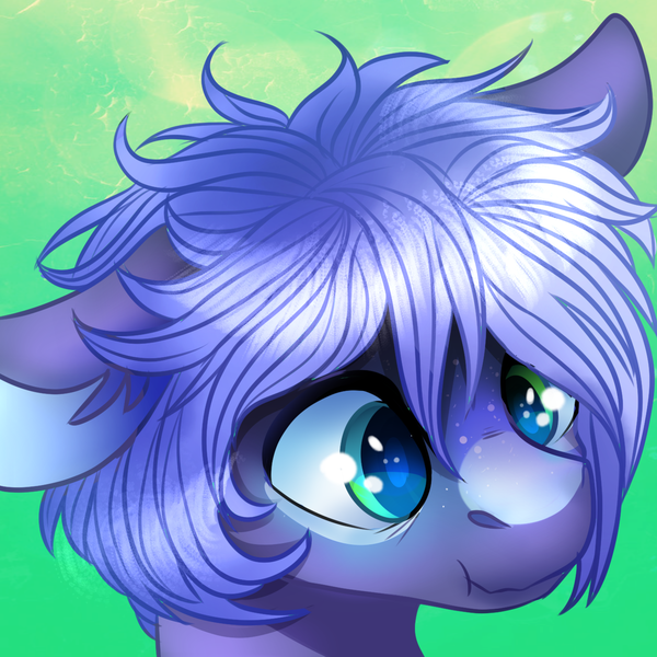 Size: 1378x1378 | Tagged: safe, artist:petrinox, banned from derpibooru, deleted from derpibooru, derpibooru import, oc, oc:milkyway, unofficial characters only, pony, bust, male, portrait, scrunchy face, solo, stallion