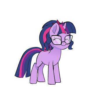 Size: 300x300 | Tagged: safe, artist:little-tweenframes, banned from derpibooru, deleted from derpibooru, derpibooru import, sci-twi, twilight sparkle, ponified, pony, unicorn, series:sciset diary, animated, cute, dancing, equestria girls ponified, eyes closed, female, glasses, headbob, mare, missing cutie mark, simple background, smiling, solo, sway, transparent background, twiabetes, weapons-grade cute