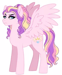 Size: 900x1097 | Tagged: safe, artist:lopoddity, banned from derpibooru, deleted from derpibooru, derpibooru import, princess skyla, pandoraverse, female, next generation, offspring, parent:princess cadance, parent:shining armor, parents:shiningcadance, solo