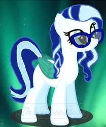 Size: 576x688 | Tagged: safe, artist:northerndawnart, banned from derpibooru, deleted from derpibooru, derpibooru import, oc, oc:aurora spirit, unofficial characters only, pegasus, pony, base used, female, glasses, mare, solo