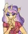 Size: 1103x1351 | Tagged: safe, artist:lopoddity, banned from derpibooru, deleted from derpibooru, derpibooru import, oc, oc:magnolia may, unofficial characters only, anthro, unicorn, pandoraverse, anthro oc, clothes, colored sketch, drink, eyes on the prize, female, front knot midriff, image, magical lesbian spawn, midriff, next generation, offspring, parent:applejack, parent:rarity, parents:rarijack, plaid shirt, png, shirt