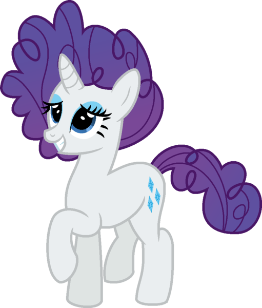 Size: 952x1118 | Tagged: safe, artist:amrasfelagund, banned from derpibooru, deleted from derpibooru, derpibooru import, rarity, pony, unicorn, eyeshadow, friendship is magic: the next generation, frizzy hair, makeup, nervous, simple background, solo, transparent background