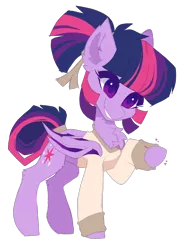 Size: 3000x4000 | Tagged: safe, artist:hiccupsdoesart, banned from derpibooru, deleted from derpibooru, derpibooru import, twilight sparkle, twilight sparkle (alicorn), alicorn, bat pony, pony, alternate design, chest fluff, clothes, cute, ear fluff, leg fluff, simple background, solo, transparent background, twiabetes