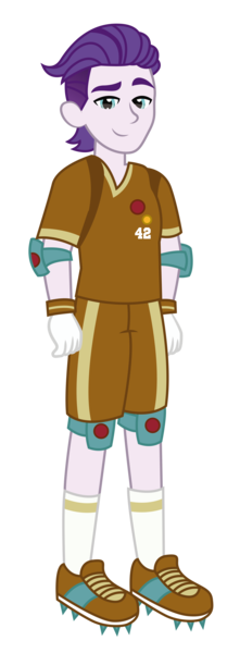 Size: 2801x7604 | Tagged: safe, artist:paulysentry, artist:rj-streak, banned from derpibooru, deleted from derpibooru, derpibooru import, dirk thistleweed, equestria girls, equestria girls series, spoiler:eqg series (season 2), clothes, crossover, gloves, shoes, sneakers, soccer shoes, solo, super mario strikers, vector