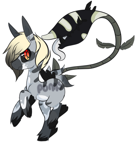 Size: 2500x2614 | Tagged: safe, artist:axolotlshy, banned from derpibooru, deleted from derpibooru, derpibooru import, oc, unofficial characters only, monster pony, original species, piranha plant pony, plant pony, augmented tail, base used, plant, rearing, simple background, solo, tongue out, transparent background, unshorn fetlocks