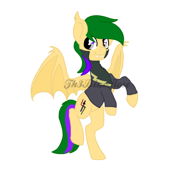 Size: 1000x1010 | Tagged: safe, alternate version, artist:northerndawnart, banned from derpibooru, deleted from derpibooru, derpibooru import, oc, oc:lightning saber, unofficial characters only, bat pony, base used, bat pony oc, bat wings, clothes, commission, costume, male, shadowbolts costume, simple background, solo, stallion, transparent background, wings