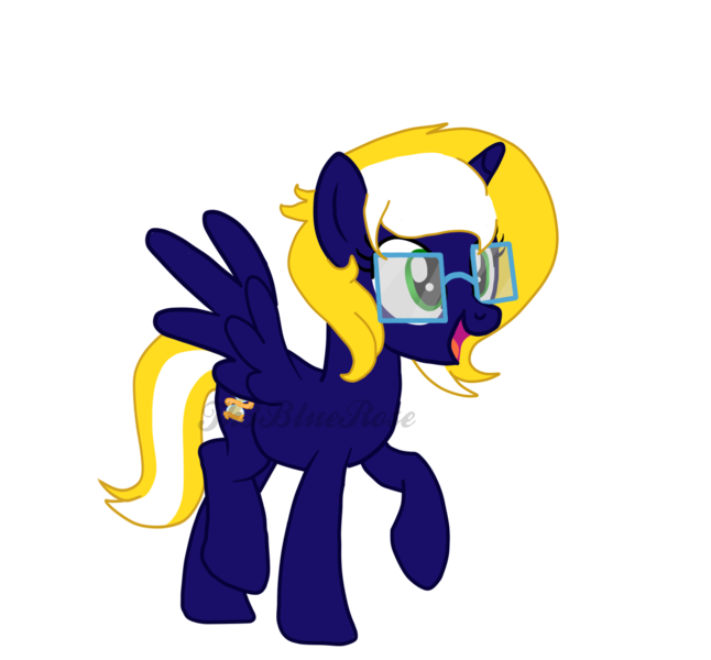 Size: 1275x1184 | Tagged: safe, artist:northerndawnart, banned from derpibooru, deleted from derpibooru, derpibooru import, oc, oc:time vortex (th3bluerose), unofficial characters only, alicorn, alicorn oc, base used, glasses, horn, simple background, solo, transparent background, vector, wings