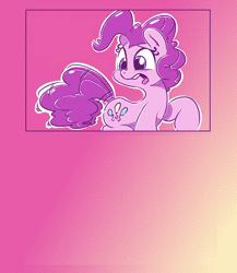 Size: 1994x2302 | Tagged: safe, artist:dilarus, banned from derpibooru, deleted from derpibooru, derpibooru import, edit, fifteen.ai, pinkie pie, twilight sparkle, earth pony, pony, unicorn, aivo, animated, avo, comic, curse cut short, duo, female, mare, meteorite, pinkie sense, sound, twitchy tail, vulgar, webm