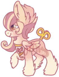 Size: 263x343 | Tagged: safe, artist:ponns, banned from derpibooru, deleted from derpibooru, derpibooru import, oc, unofficial characters only, pegasus, pony, augmented tail, base used, clockwork, ear fluff, hoof fluff, pegasus oc, raised hoof, simple background, smiling, solo, transparent background, wind up key, wings
