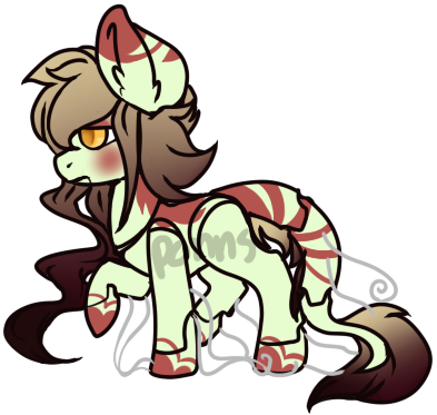 Size: 393x373 | Tagged: safe, artist:ponns, banned from derpibooru, deleted from derpibooru, derpibooru import, doll pony, original species, base used, doll, ear fluff, raised hoof, simple background, solo, string, toy, transparent background