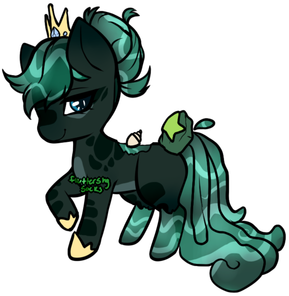 Size: 684x701 | Tagged: safe, artist:axolotlshy, banned from derpibooru, deleted from derpibooru, derpibooru import, oc, unofficial characters only, earth pony, pony, base used, crown, earth pony oc, hoof shoes, jewelry, raised hoof, regalia, simple background, solo, transparent background, watermark