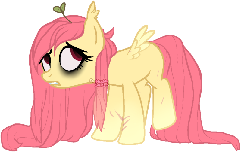 Size: 1207x763 | Tagged: safe, artist:axolotlshy, banned from derpibooru, deleted from derpibooru, derpibooru import, oc, oc:shy sprout, unofficial characters only, pegasus, pony, bags under eyes, base used, female, mare, pegasus oc, scar, scared, simple background, solo, transparent background, wings