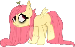 Size: 1207x763 | Tagged: safe, artist:axolotlshy, banned from derpibooru, deleted from derpibooru, derpibooru import, oc, oc:shy sprout, unofficial characters only, pegasus, pony, bags under eyes, base used, female, mare, pegasus oc, scar, scared, simple background, solo, transparent background, wings